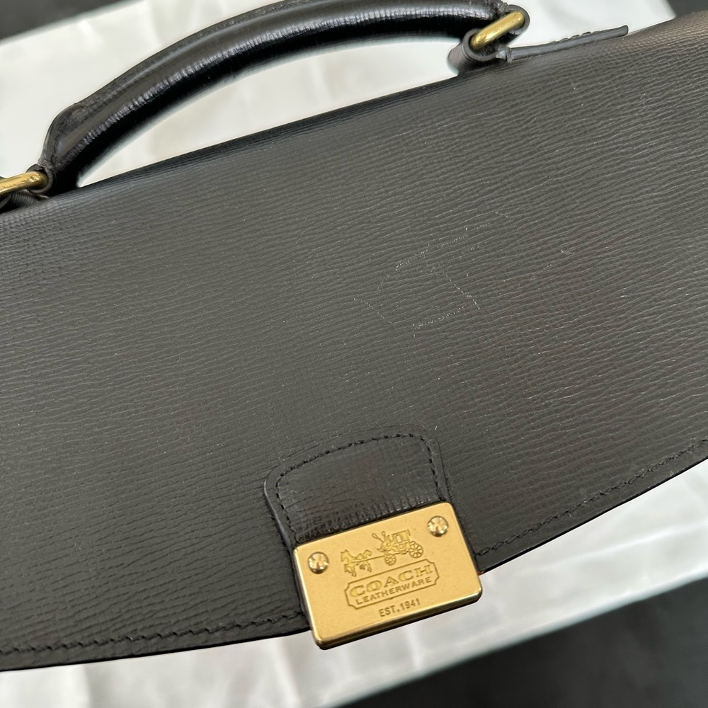 Coach Leather Briefcase - Picture 5 of 6
